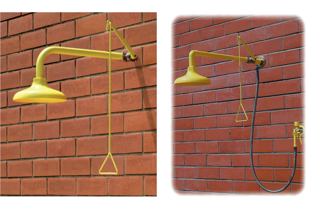 Douches murales